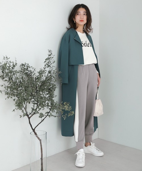 Bou Jeloud（ブージュルード）の「スフレスムースジョガーパンツ（スウェットパンツ・レディース・ブラック/グレー・38）」の17枚目の写真