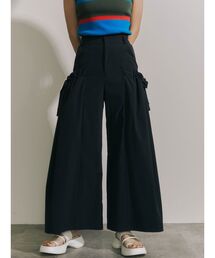 UN3D. | サイドギャザーボリュームパンツ(その他パンツ)