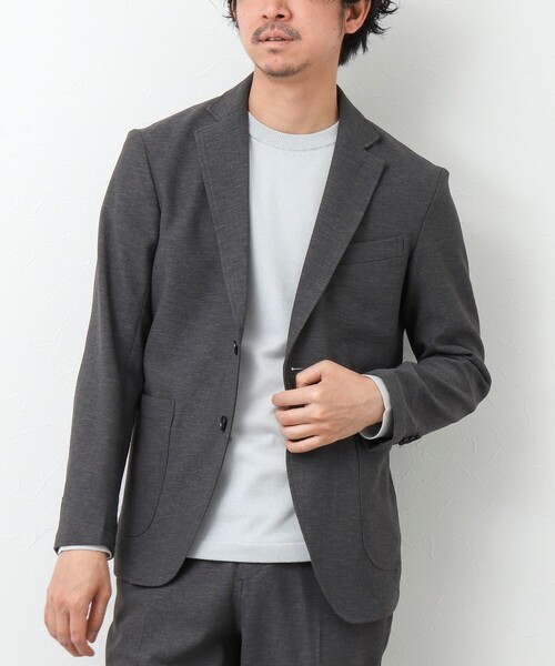 NOLLEY'S goodman（ノーリーズグッドマン）の「《セットアップ対応》ブッチャー イージージャケット（テーラードジャケット・メンズ・ネイビー/ベージュ/グレー・M/L/XL/S）」の2枚目の写真