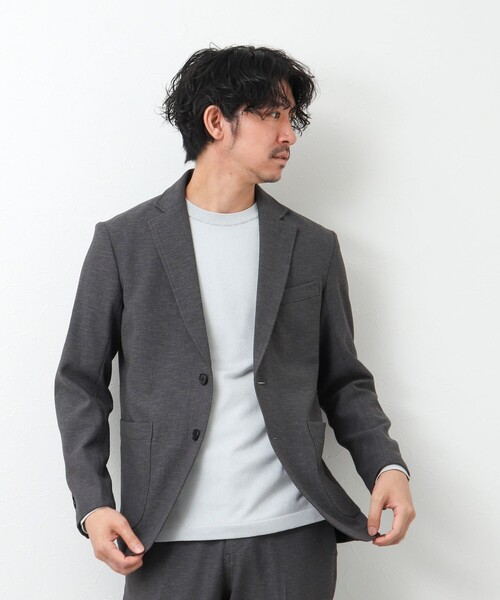 NOLLEY'S goodman（ノーリーズグッドマン）の「《セットアップ対応》ブッチャー イージージャケット（テーラードジャケット・メンズ・ネイビー/ベージュ/グレー・M/L/XL/S）」の12枚目の写真