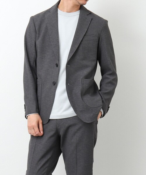 NOLLEY'S goodman（ノーリーズグッドマン）の「《セットアップ対応》ブッチャー イージージャケット（テーラードジャケット・メンズ・ネイビー/ベージュ/グレー・M/L/XL/S）」の11枚目の写真