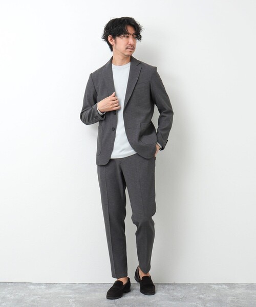 NOLLEY'S goodman（ノーリーズグッドマン）の「《セットアップ対応》ブッチャー イージージャケット（テーラードジャケット・メンズ・ネイビー/ベージュ/グレー・M/L/XL/S）」の7枚目の写真