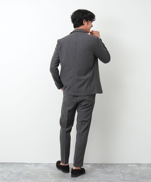 NOLLEY'S goodman（ノーリーズグッドマン）の「《セットアップ対応》ブッチャー イージージャケット（テーラードジャケット・メンズ・ネイビー/ベージュ/グレー・M/L/XL/S）」の6枚目の写真