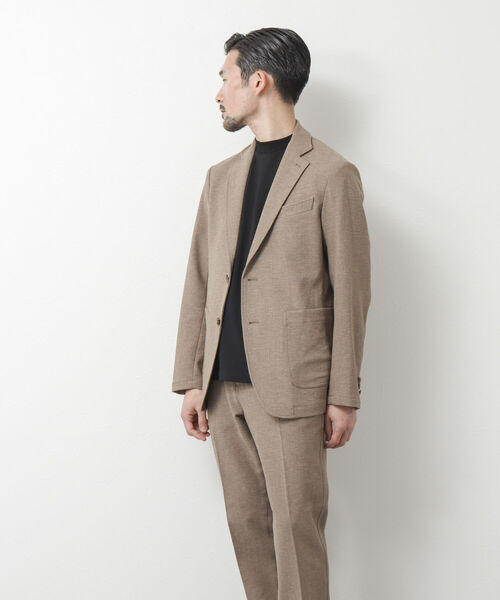 NOLLEY'S goodman（ノーリーズグッドマン）の「《セットアップ対応》ブッチャー イージージャケット（テーラードジャケット・メンズ・ネイビー/ベージュ/グレー・M/L/XL/S）」の15枚目の写真