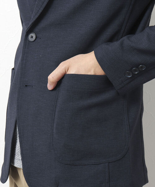 NOLLEY'S goodman（ノーリーズグッドマン）の「《セットアップ対応》ブッチャー イージージャケット（テーラードジャケット・メンズ・ネイビー/ベージュ/グレー・M/L/XL/S）」の17枚目の写真