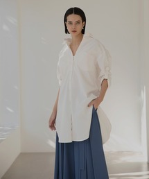 Round Hem Long Shirt