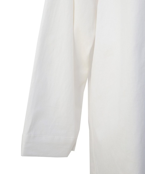 MIELI INVARIANT(ミエリインヴァリアント)の「Round Hem Long Shirt(シャツ/ブラウス・レディース・ホワイト・FREE)」の16枚目の写真