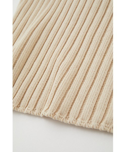 MOUSSY（マウジー）の「STONE WASH KNIT キャミソール（キャミソール・レディース・オレンジ/ライトベージュ/ネイビー・FREE）」の8枚目の写真