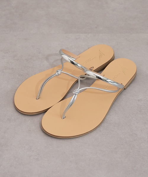 SHENERY（シーナリー）の「(NICOLAS LAINAS/ニコラスライナス)トングサンダル（サンダル・レディース・シルバー/ゴールド・39/38/37/36）」の9枚目の写真