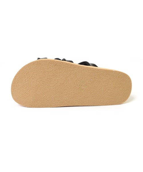 Alley by w closet(アリーバイダブルクローゼット)の「【Alley】厚底フットヘッドリボンサンダル(サンダル・レディース・レッド/ブラック・M/L)」の9枚目の写真