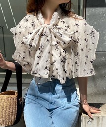 one after another NICE CLAUP | 【WEB限定色あり/襟取り外し可能】マルチウェイリボンブラウス(シャツ/ブラウス)