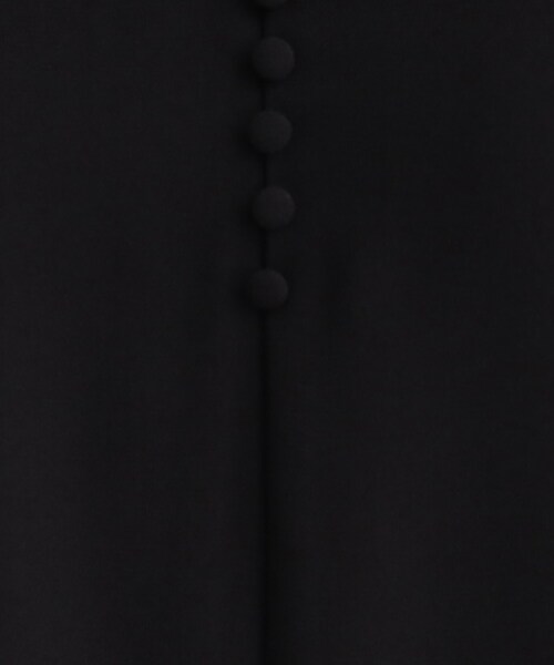 SHOO・LA・RUE（シューラルー）の「◆【体型カバー】上品なシボ感が大人な印象 多ボタンワンピース（ワンピース・レディース・ベージュ/ネイビー系6/ブラック・00）」の15枚目の写真