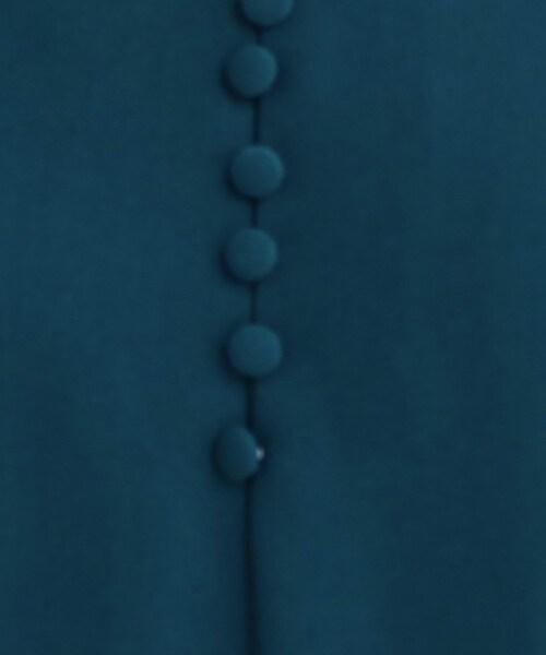 SHOO・LA・RUE（シューラルー）の「◆【体型カバー】上品なシボ感が大人な印象 多ボタンワンピース（ワンピース・レディース・ベージュ/ネイビー系6/ブラック・00）」の17枚目の写真