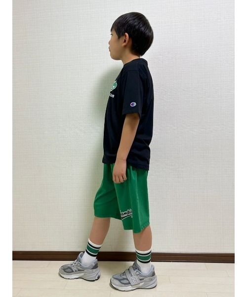 Champion(チャンピオン)の「【Champion】ロゴプリントセットアップ(その他トップス・キッズ・ブルー/ブラック・160/150)」の5枚目の写真