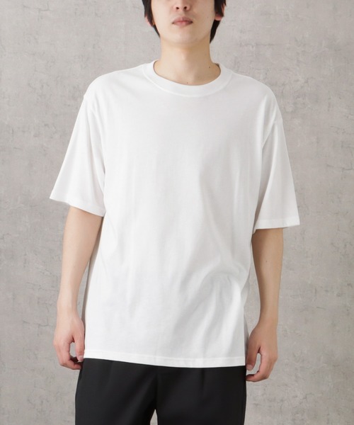 URBAN COLLECTION(アーバンコレクション)の「半袖ニット+半袖Tシャツ セット アンサンブル(Tシャツ/カットソー・メンズ・ネイビー/グリーン/ブラック/アイボリー・L/M/XL)」の11枚目の写真