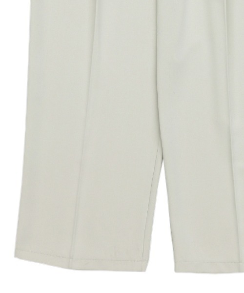 select MOCA(セレクトモカ)の「【4サイズ展開】丈長め / ハイウエストセンタープレススラックス(スラックス・レディース・ダークベージュ/ダークグレー/ブラック/アイボリー/ライトベージュ/ダークブラウン・SMALL/MEDIUM/X-SMALL/LARGE)」の22枚目の写真