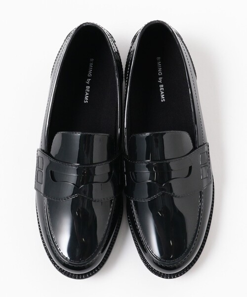 B:MING by BEAMS（ビーミングバイビームス）の「レインローファー（約23～25㎝）（レインシューズ・レディース・ブラック・MEDIUM/LARGE/SMALL）」の8枚目の写真