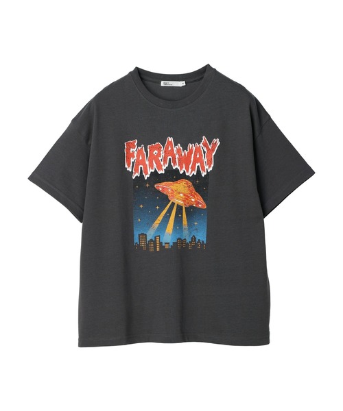 CRAFT STANDARD BOUTIQUE（クラフトスタンダードブティック）の「ロックTee　◆（Tシャツ/カットソー・レディース・ホワイト/チャコールグレー/グレイッシュベージュ・M/L）」の19枚目の写真