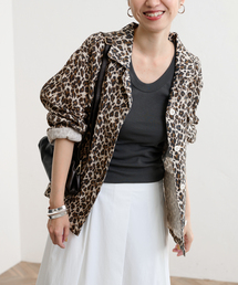 レオパードカバーオール