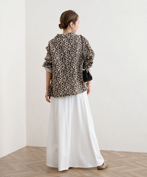 FRAMeWORK（フレームワーク）の「レオパードカバーオール（ブルゾン・レディース・マスタード・FREE）」の16枚目の写真