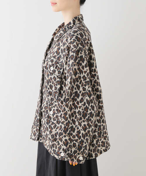 FRAMeWORK（フレームワーク）の「レオパードカバーオール（ブルゾン・レディース・マスタード・FREE）」の13枚目の写真