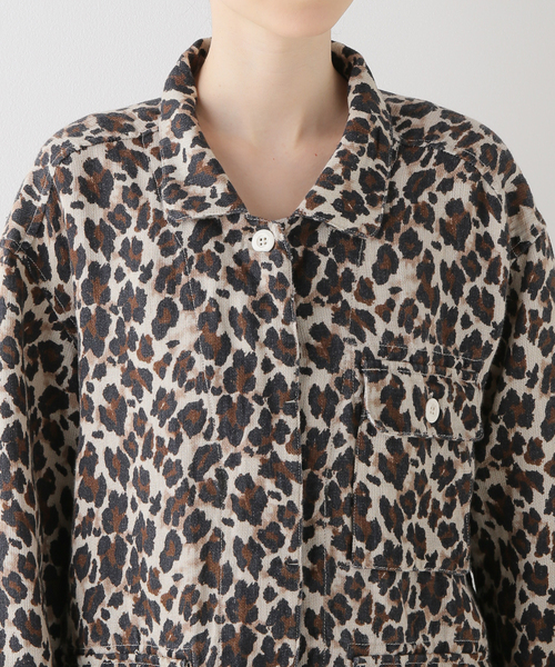 FRAMeWORK（フレームワーク）の「レオパードカバーオール（ブルゾン・レディース・マスタード・FREE）」の20枚目の写真
