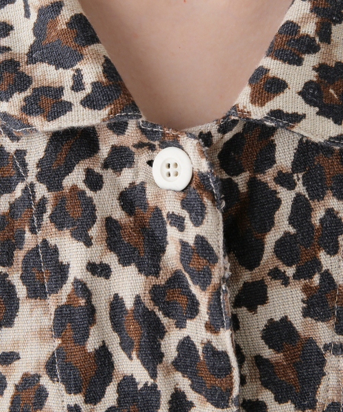 FRAMeWORK（フレームワーク）の「レオパードカバーオール（ブルゾン・レディース・マスタード・FREE）」の14枚目の写真