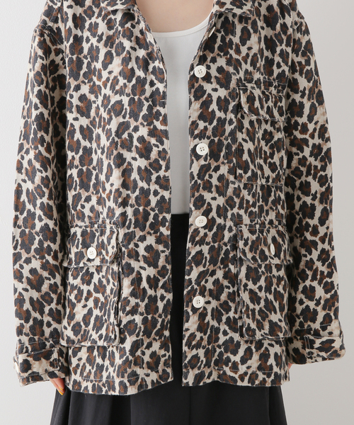 FRAMeWORK（フレームワーク）の「レオパードカバーオール（ブルゾン・レディース・マスタード・FREE）」の18枚目の写真