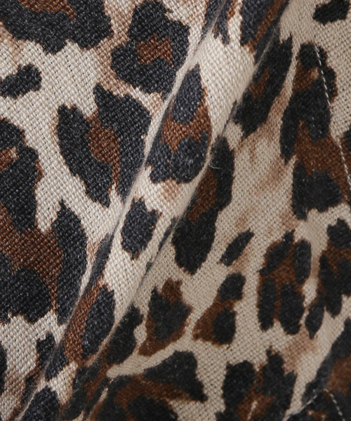 FRAMeWORK（フレームワーク）の「レオパードカバーオール（ブルゾン・レディース・マスタード・FREE）」の8枚目の写真