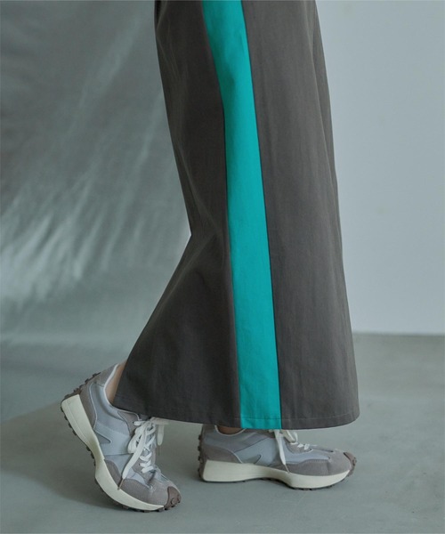 miette（ミエット）の「フロントベルトラップスカート（スカート・レディース・ホワイト系その他/チャコール/ベージュ・FREE）」の19枚目の写真