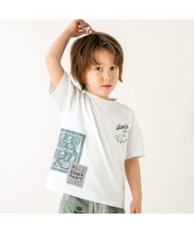 SLAP SLIP（スラップスリップ）の「SLAPSLIP/海賊モチーフ恐竜海のいきもの半袖Tシャツ(90~130cm)（Tシャツ/カットソー・キッズ）」