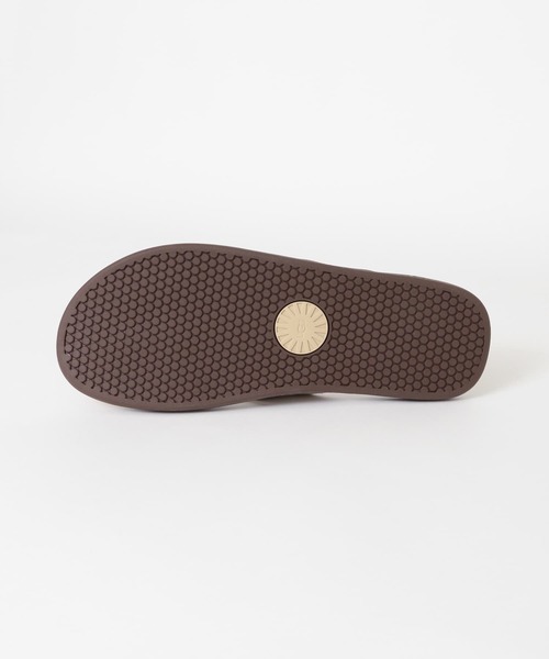 UGG（アグ）の「UGG　Seaside Flip Suede（サンダル・メンズ・ベージュ系その他/ダークグレー・8/9/10）」の8枚目の写真