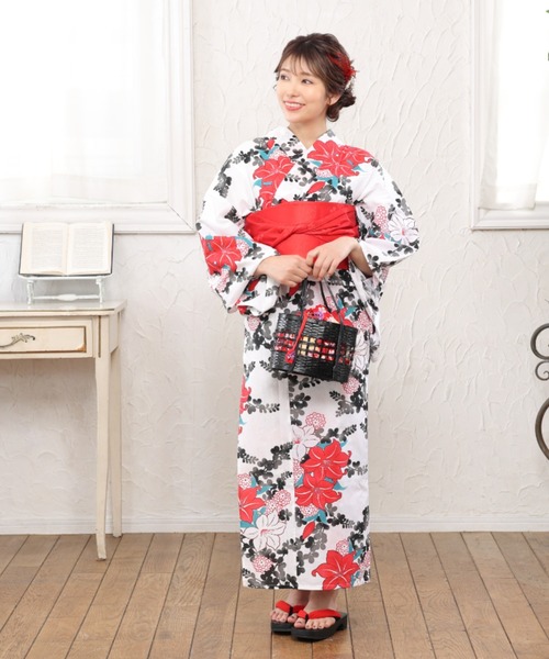 C.R.E.A.M(クリーム)の「平帯で浴衣美人に!昭和レトロなお祭り浴衣3点セット(浴衣・平帯・下駄)(浴衣・レディース・その他4/その他7/その他9/その他6/その他1/その他2/その他3/その他5/その他8・FREE)」の18枚目の写真