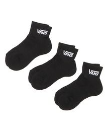 VANS ヴァンズ ANKLE 3PACK SOCKS ソックス 123R1210601 ABC-MART限定 BLACK