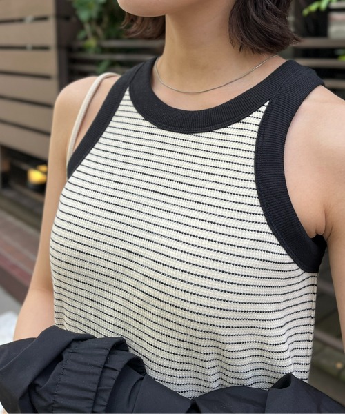 CPCM（シーピーシーエム）の「カップ付サーマルアメスリワンピース（ワンピース・レディース・グリーン系/ブラック/オフホワイト/グレー・FREE）」の18枚目の写真