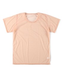 SIMONE WILD NET シアーネット クルーネックTシャツ