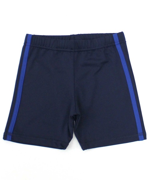 THE CASUAL(カジュアル)の「【スクール水着】ライン入りスイムパンツ(水着・キッズ・ネイビー系/ネイビー/ネイビー系1・110cm/120cm/130cm/140cm/150cm/160cm)」の3枚目の写真