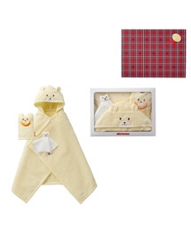 MIKI HOUSE | 無撚糸パイルバスポンチョセット　ギフトBOX入り(ベビーギフト)