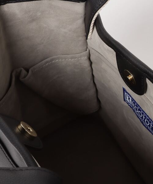ROOTOTE(ルートート)の「ROOTOTE 異素材コンビミニトートBAG(トートバッグ・メンズ・レオパード/シルバー/ナチュラル/ローズ/ゼブラ/ブラック/ネイビー・FREE)」の15枚目の写真