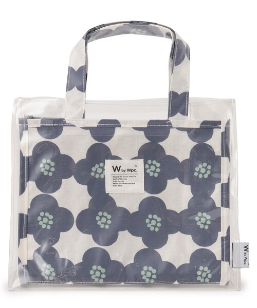 SHOO・LA・RUE（シューラルー）の「【W by Wpc.】スパ バッグ（トートバッグ・レディース・グレー系4/ネイビー系5/レッド系8・00）」の2枚目の写真