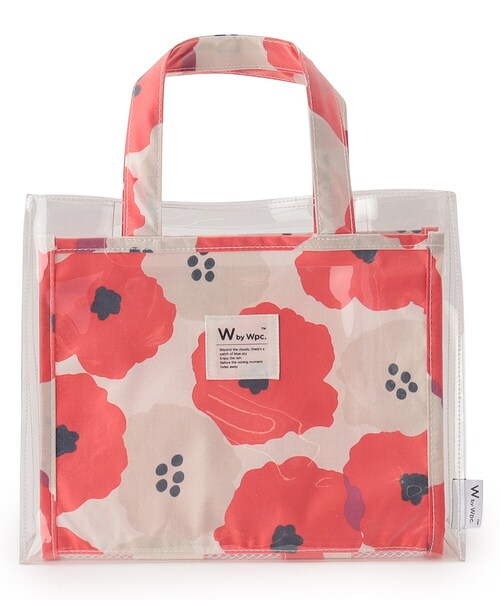 SHOO・LA・RUE（シューラルー）の「【W by Wpc.】スパ バッグ（トートバッグ・レディース・グレー系4/ネイビー系5/レッド系8・00）」の5枚目の写真