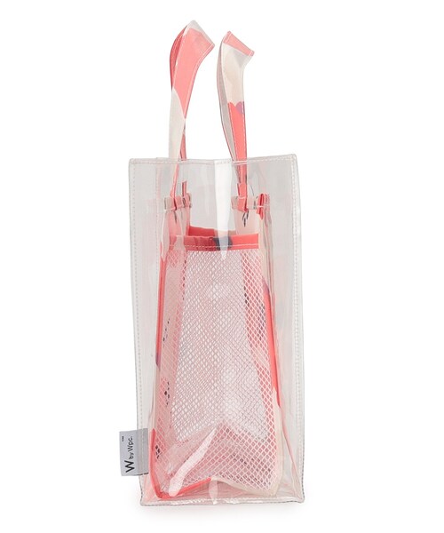 SHOO・LA・RUE（シューラルー）の「【W by Wpc.】スパ バッグ（トートバッグ・レディース・グレー系4/ネイビー系5/レッド系8・00）」の6枚目の写真