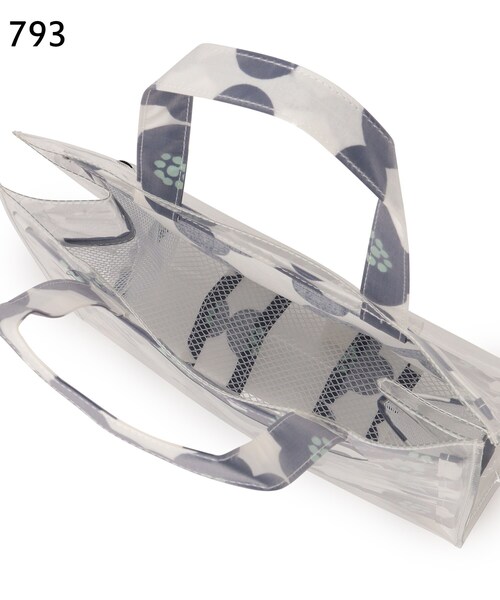 SHOO・LA・RUE（シューラルー）の「【W by Wpc.】スパ バッグ（トートバッグ・レディース・グレー系4/ネイビー系5/レッド系8・00）」の9枚目の写真