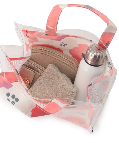 SHOO・LA・RUE（シューラルー）の「【W by Wpc.】スパ バッグ（トートバッグ・レディース・グレー系4/ネイビー系5/レッド系8・00）」の12枚目の写真