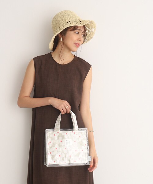 SHOO・LA・RUE（シューラルー）の「【W by Wpc.】スパ バッグ（トートバッグ・レディース・グレー系4/ネイビー系5/レッド系8・00）」の17枚目の写真