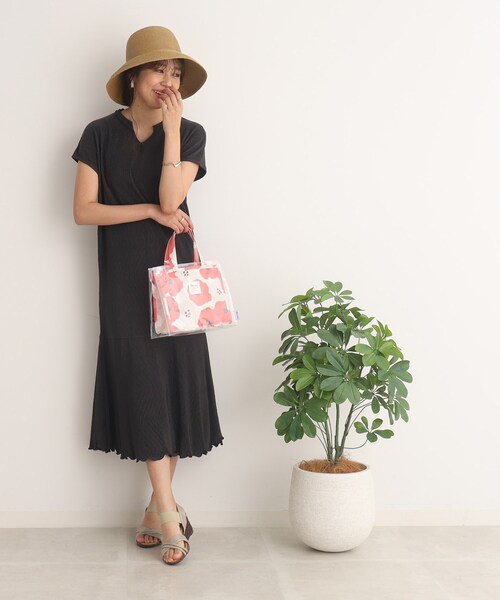 SHOO・LA・RUE（シューラルー）の「【W by Wpc.】スパ バッグ（トートバッグ・レディース・グレー系4/ネイビー系5/レッド系8・00）」の21枚目の写真