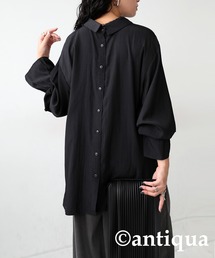 前後2WAY袖コンシャスシャツ