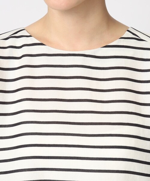 grove(グローブ)の「◆きちんと見えの麻調袖デザインブラウス!(シャツ/ブラウス・レディース・ブラック系2/イエロー/ブルー/ブラック・02/03/04/01/05)」の8枚目の写真