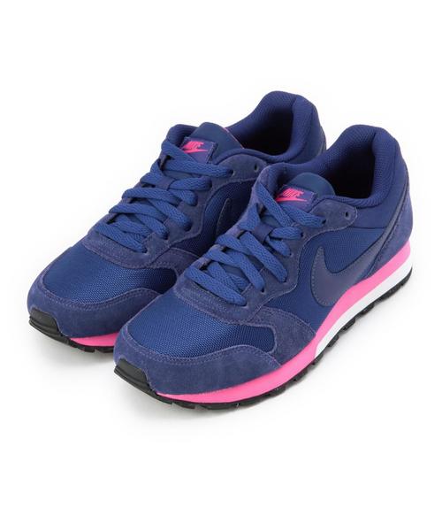 NIKE（ナイキ）の「[ナイキ]NIKE MDランナースニーカー（スニーカー・レディース・ブラック/ロイヤルブルー・25cm/24cm/23cm）」の7枚目の写真