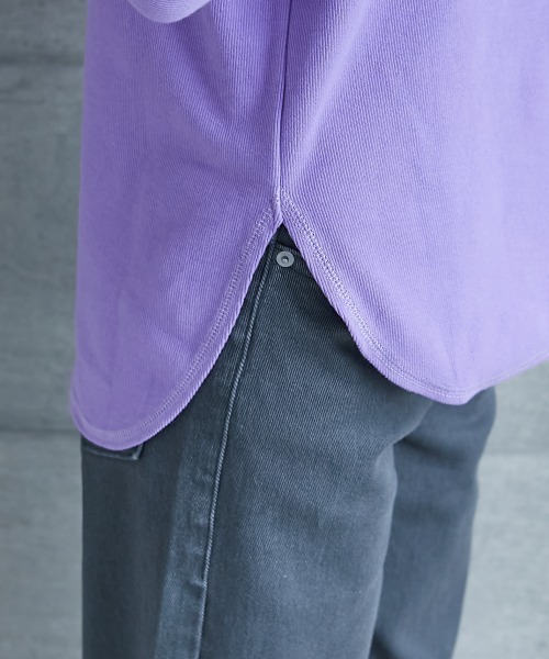 GEVS.(ジェイヴィス)の「<大きいサイズ> ハーフジップハイネックカットソー GEVS.(Tシャツ/カットソー・レディース・ブラック/パープル・L/LL/3L/4L/5L)」の11枚目の写真